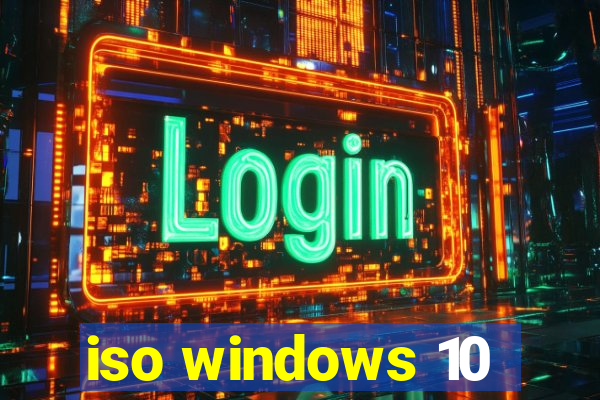 iso windows 10